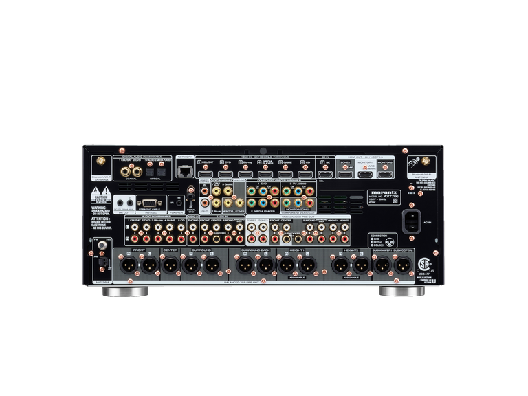 AV7706 - Black back view