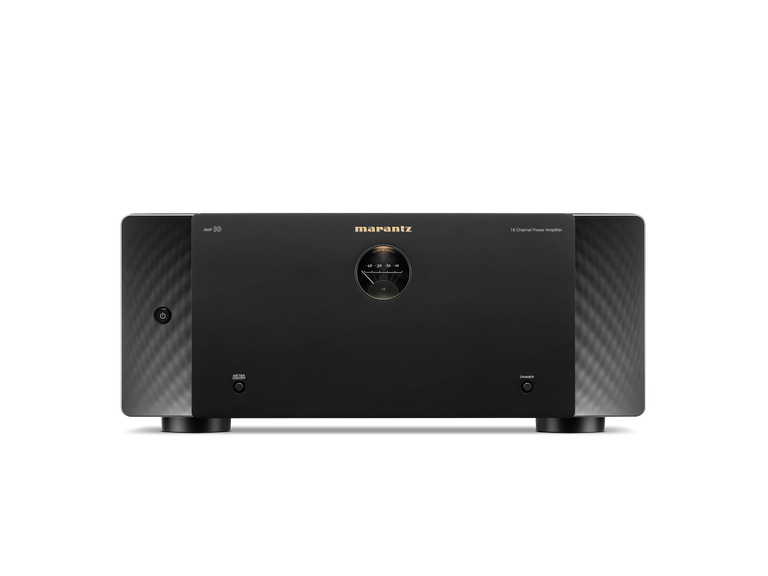AMP 10 - Black front view