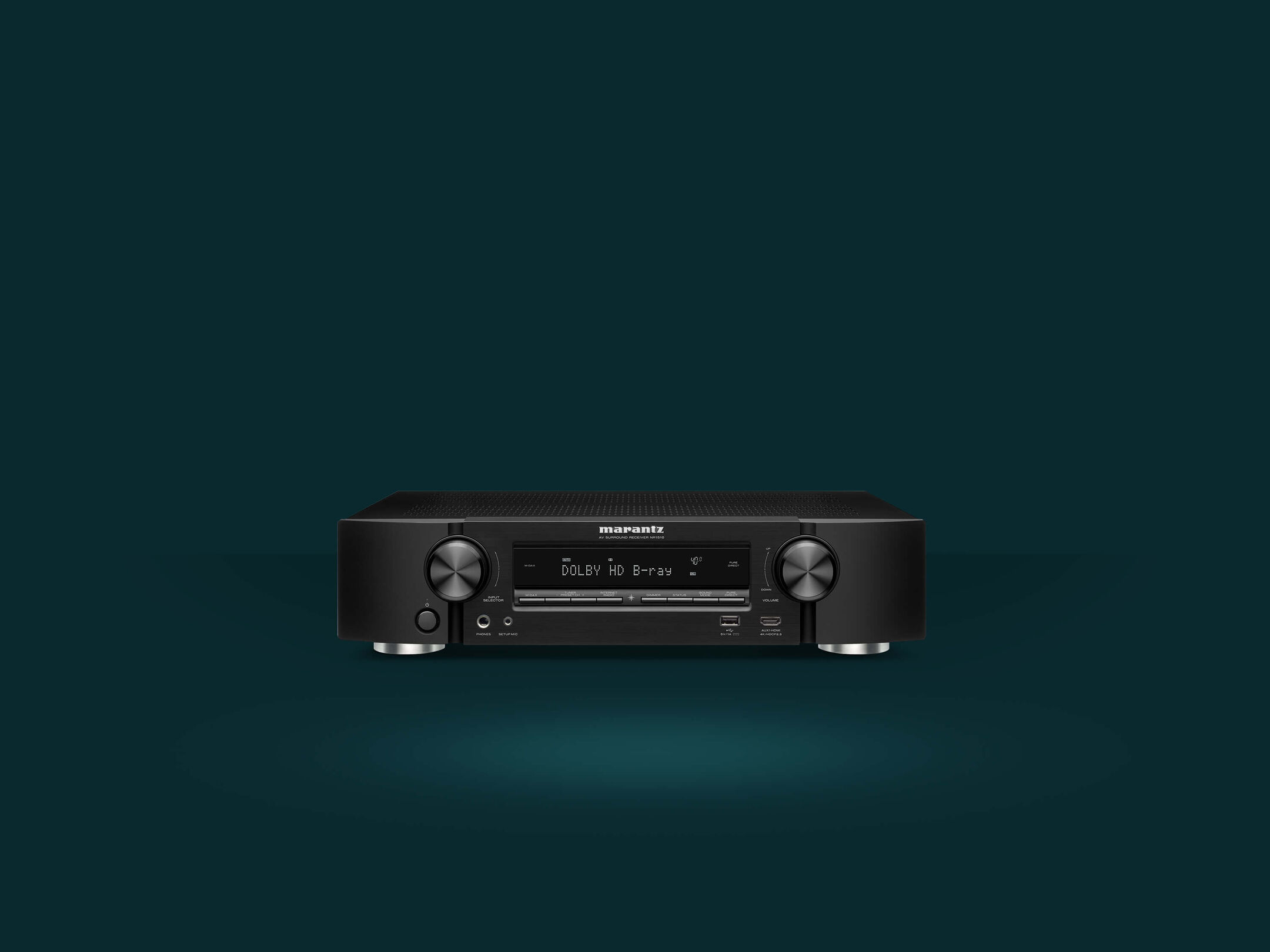 NR1510 - Black front view Lifestyle