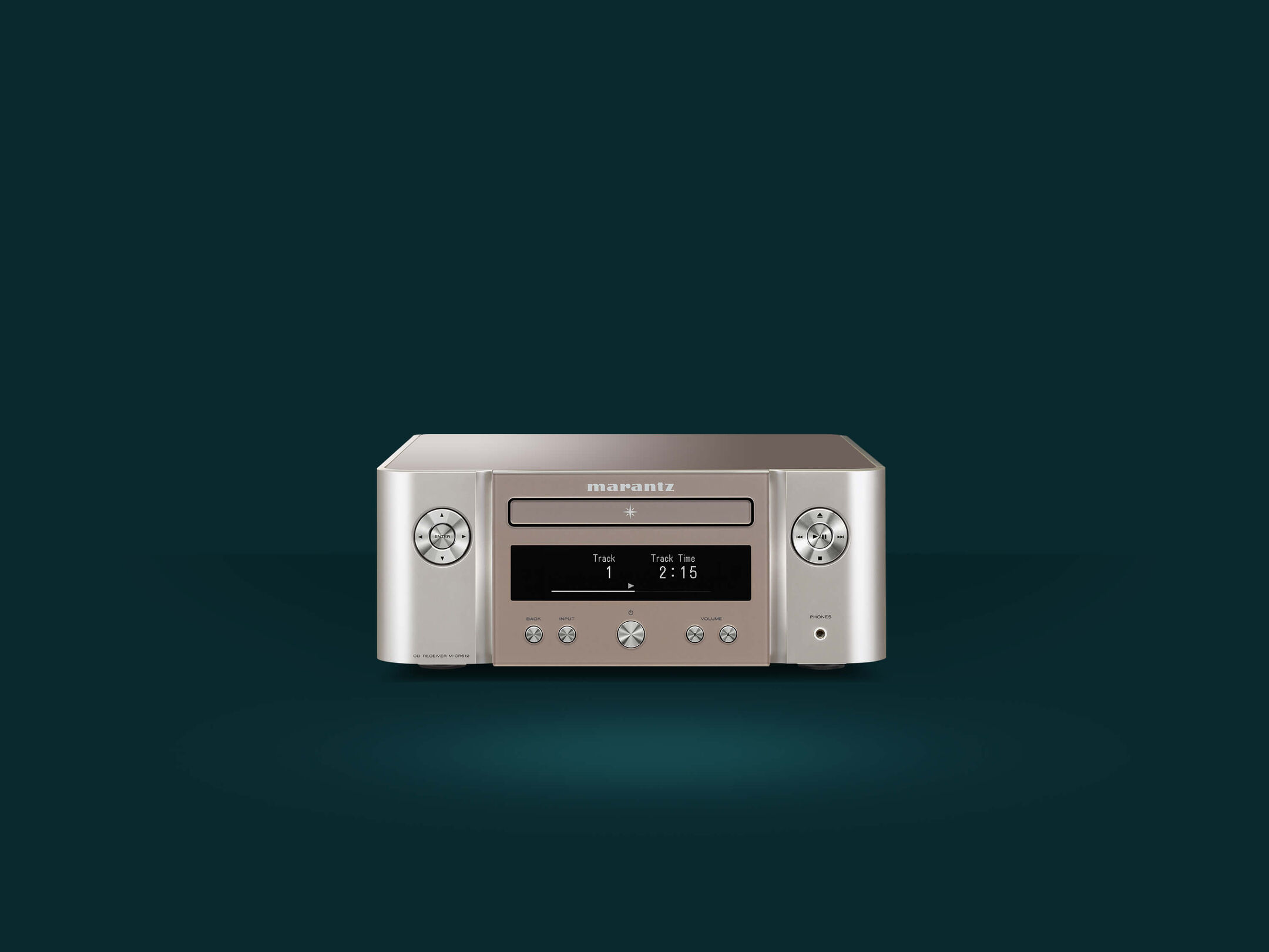 M-CR612 - Silver gold front view Lifestyle