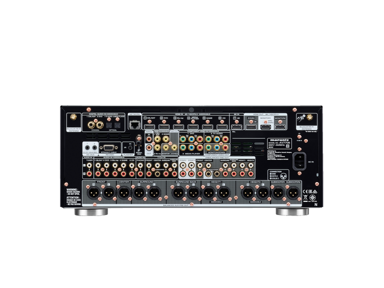 AV7706 - Black back view