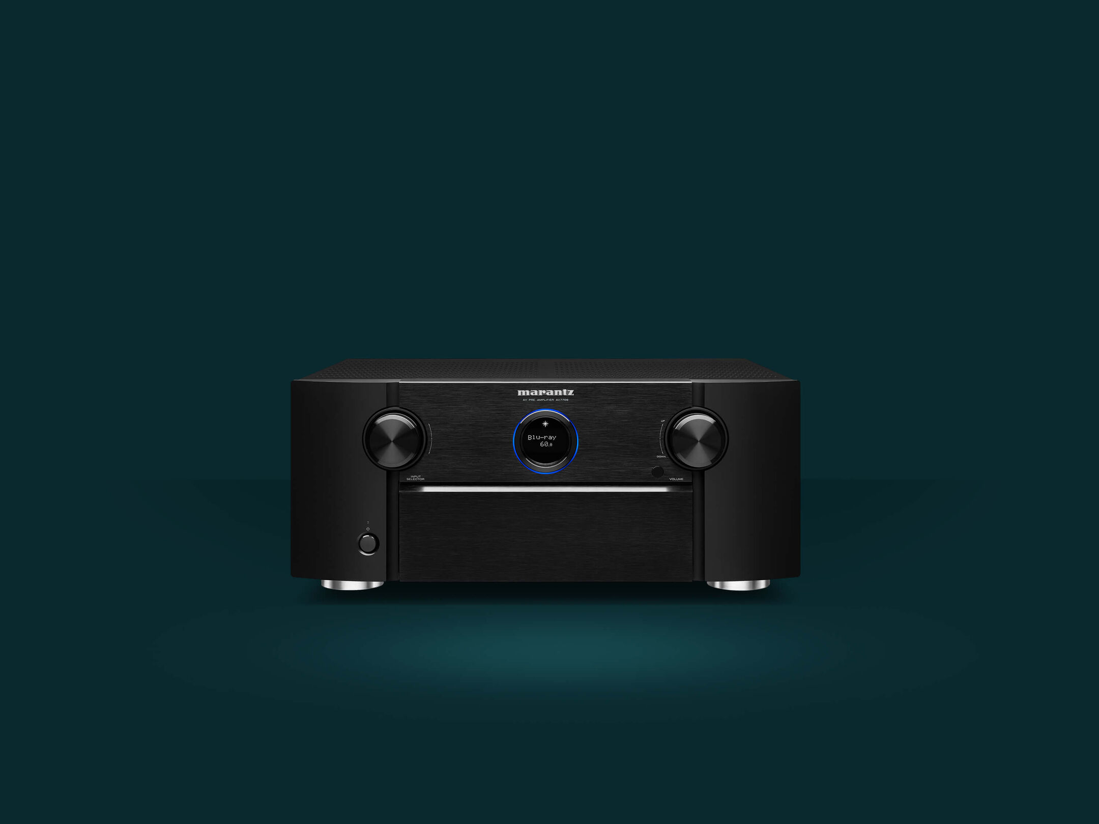 AV7706 - Black front view Lifestyle